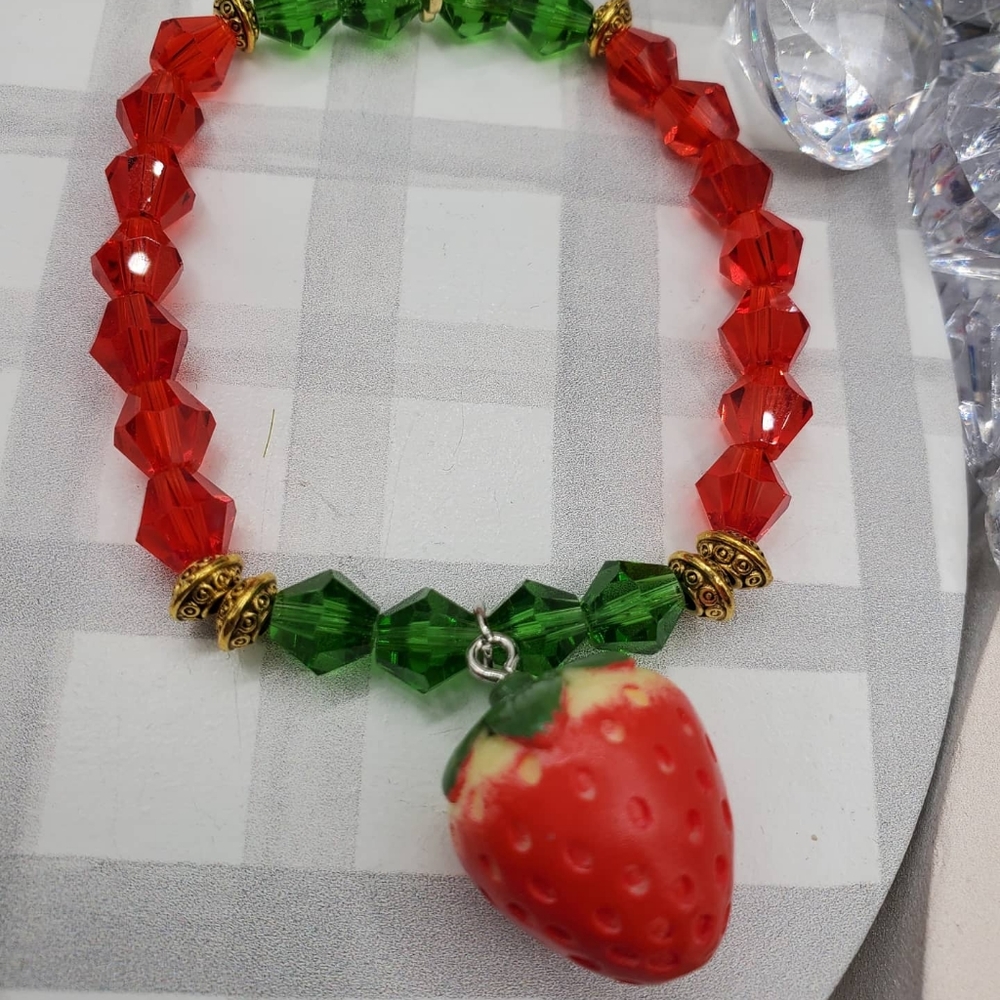 Strawberry bracelet
